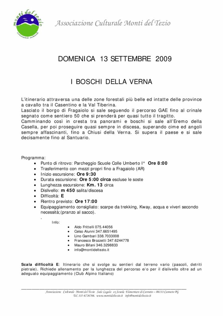 thumbnail of Boschi della Verna