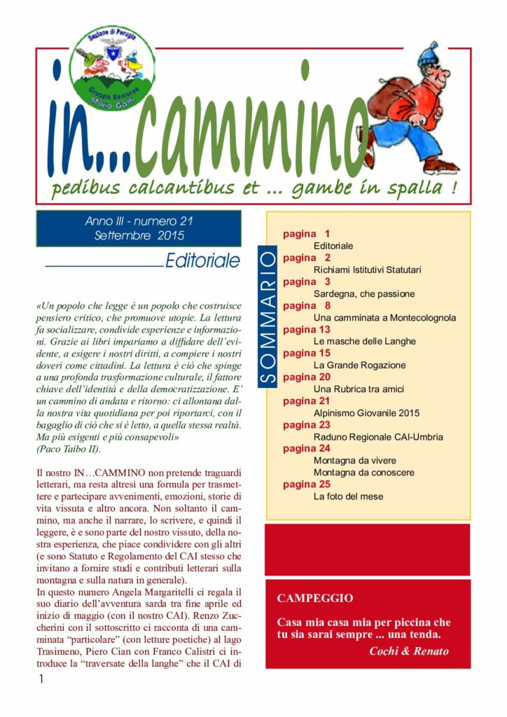 thumbnail of In…Cammino n.21