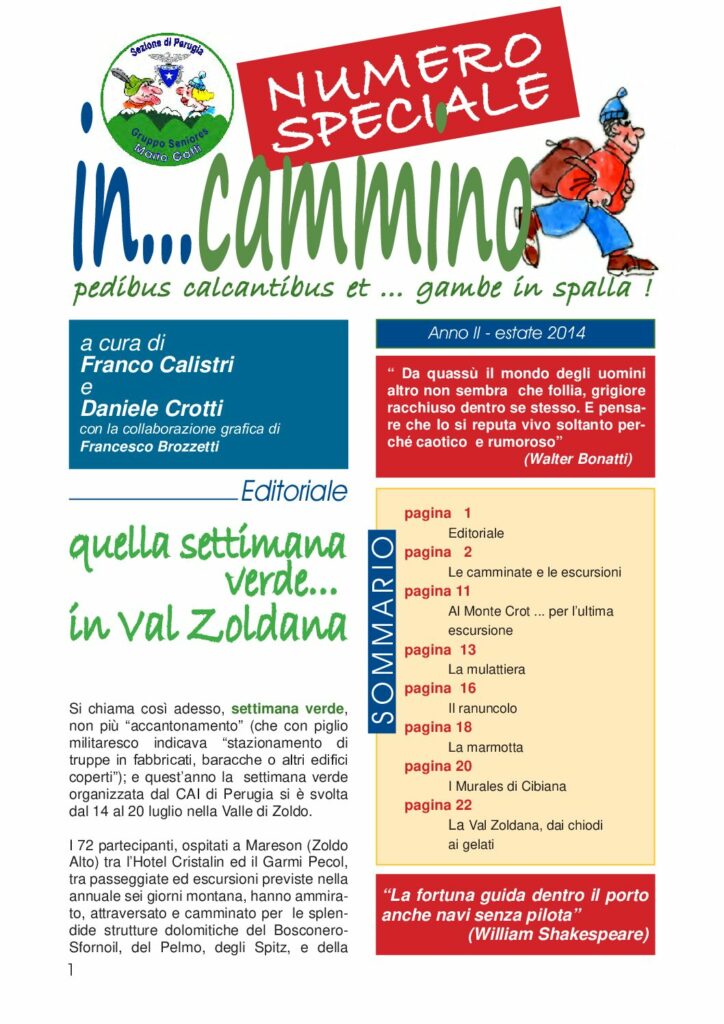 thumbnail of In…Cammino numero speciale