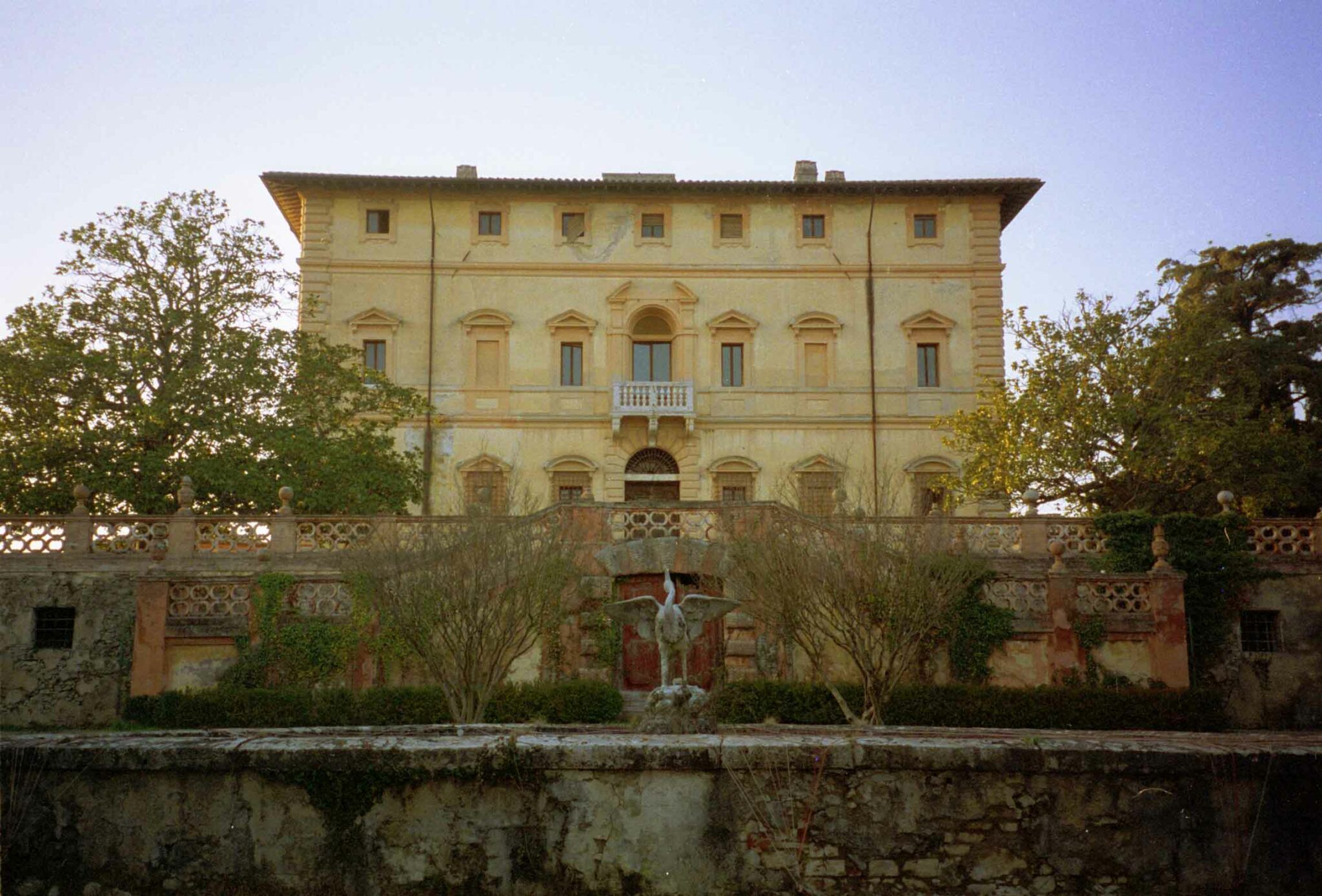 La villa del Colle del Cardinale