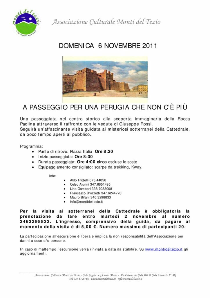 thumbnail of Passeggiata cittadina – A passeggio per una Perugia che non c’è più